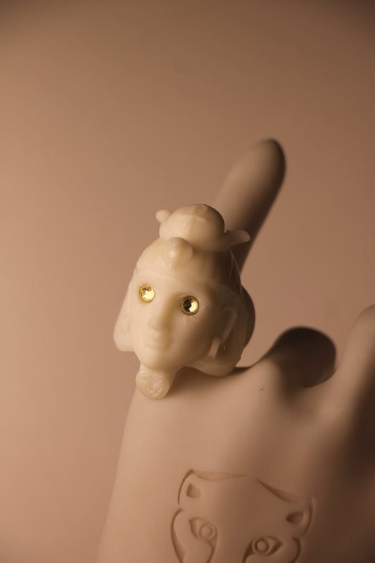 Anillos Egipcios Blanco