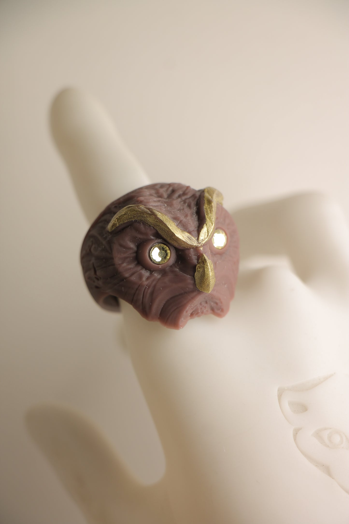 Anillos Chocolate oro