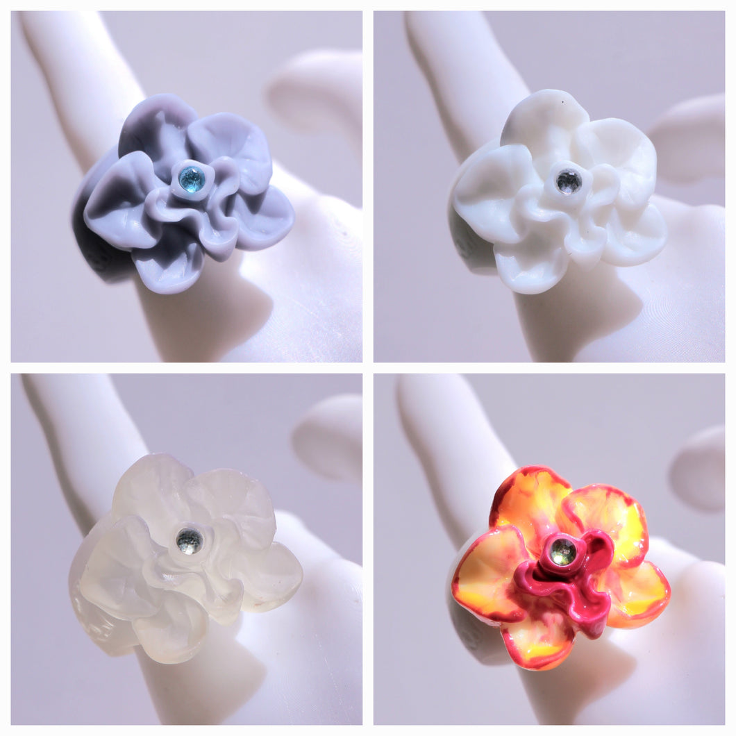 Anillo Orquídea