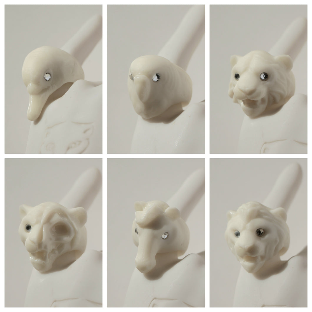 Anillos blanco B