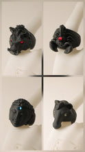 Cargar imagen en el visor de la galería, Anillos negro
