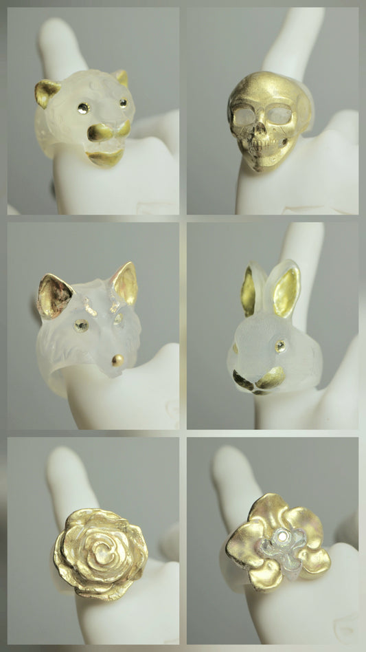 Anillos Translucido Oro