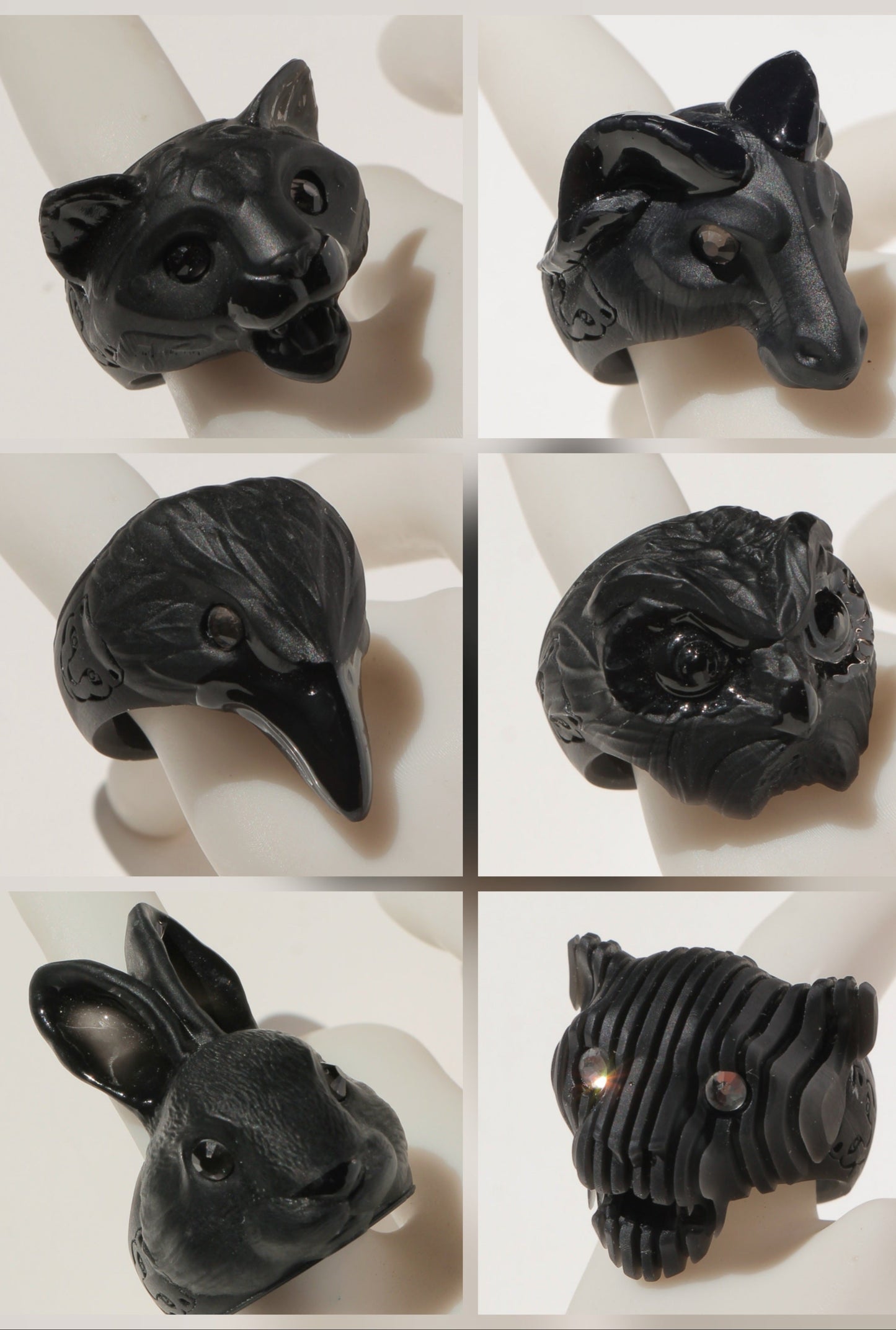 Anillos negro
