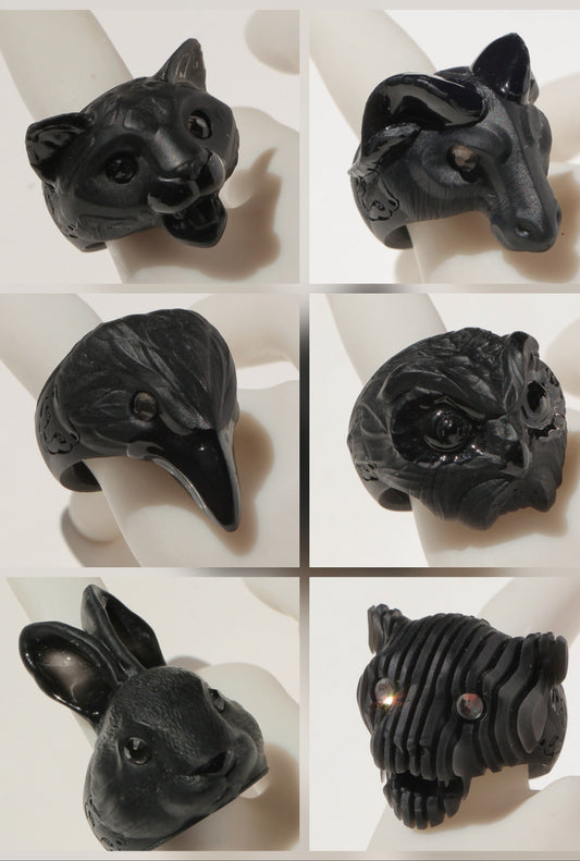 Anillos negro