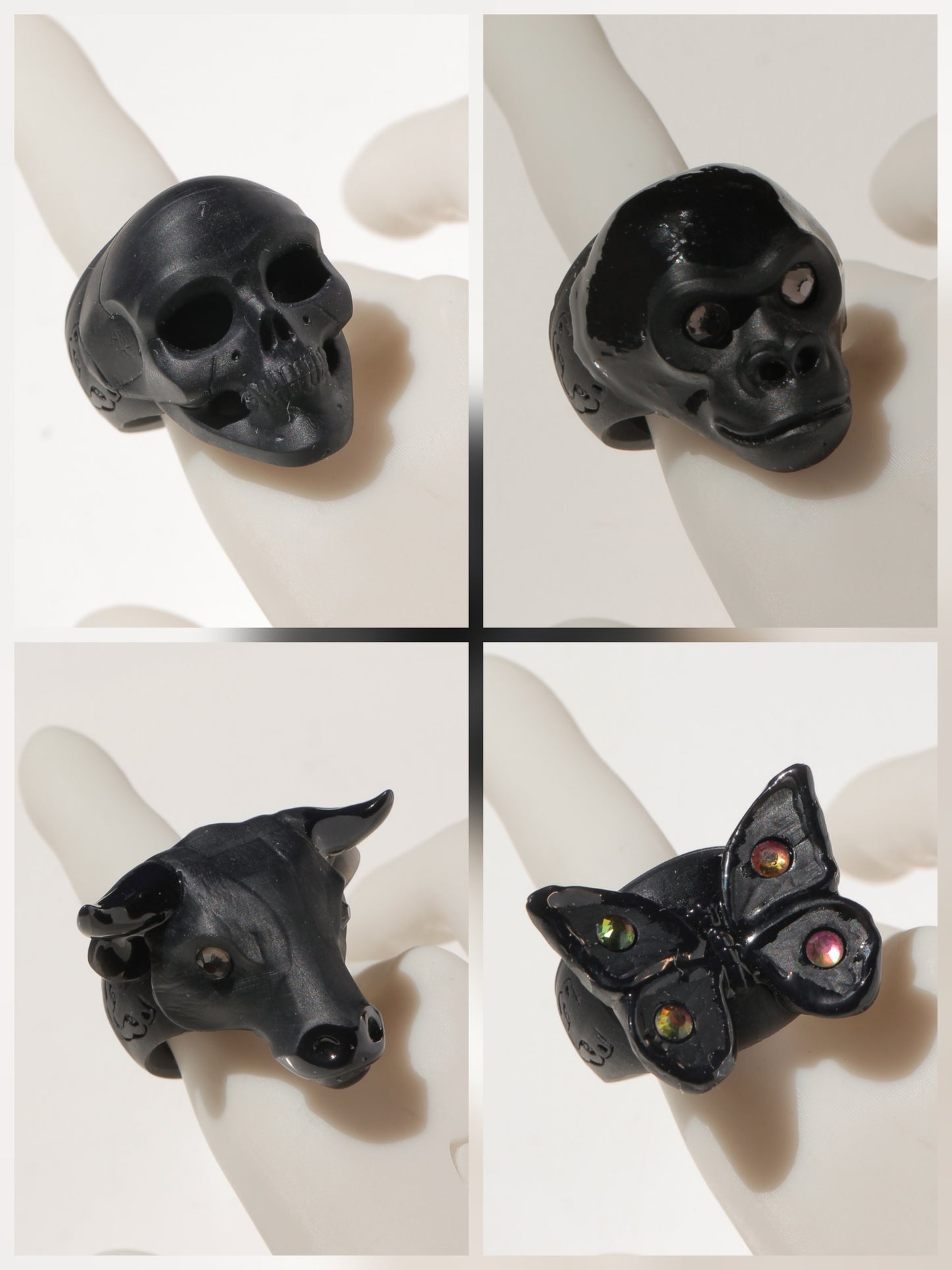 Anillos negro