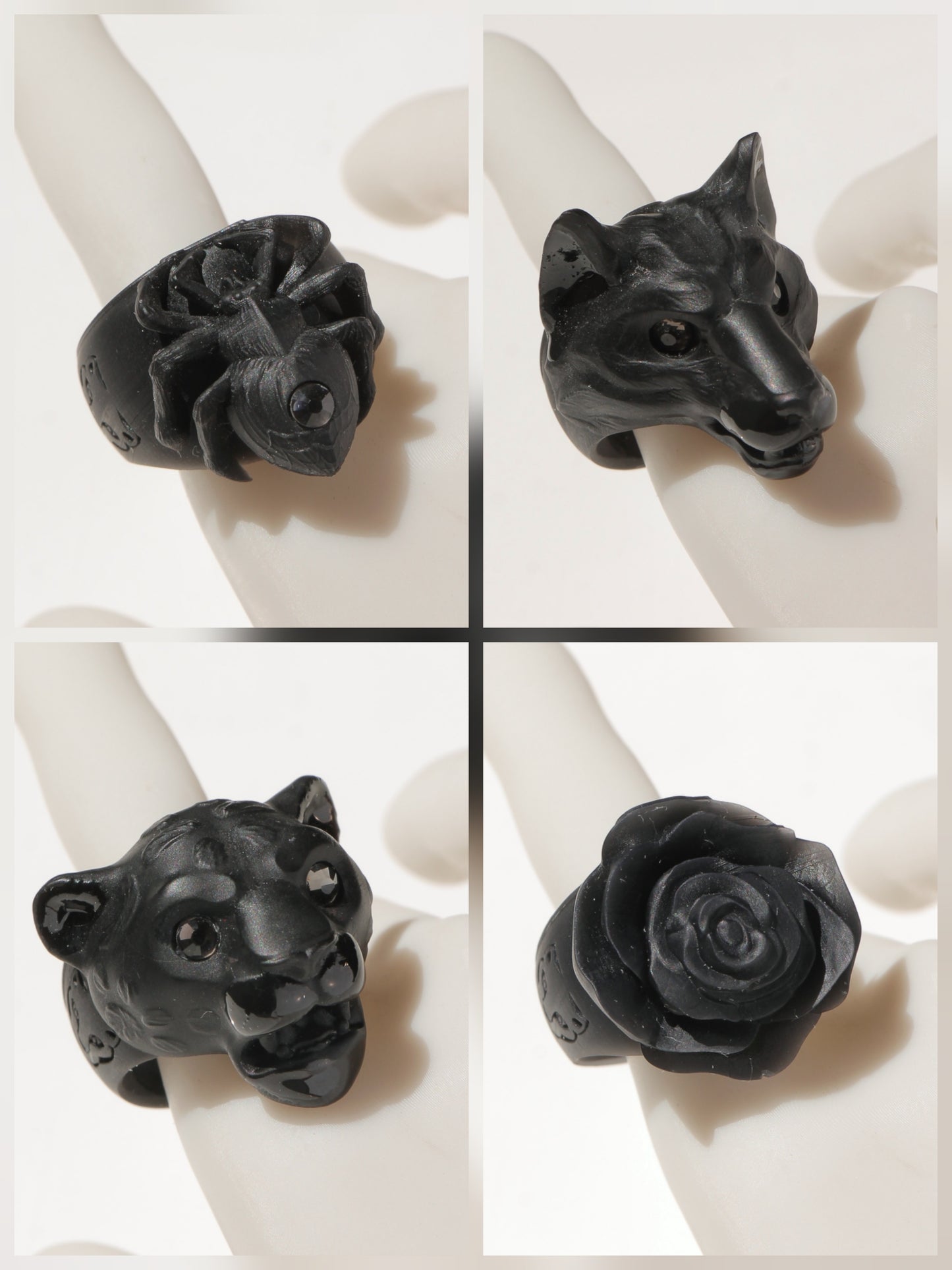 Anillos negro