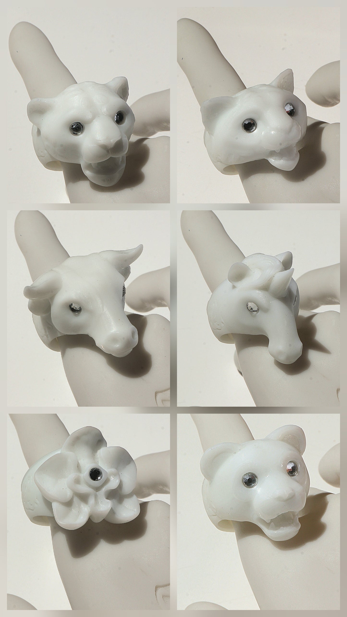 Anillos blanco
