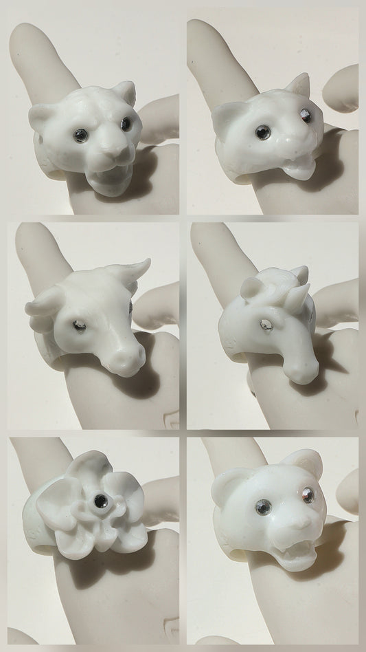 Anillos blanco