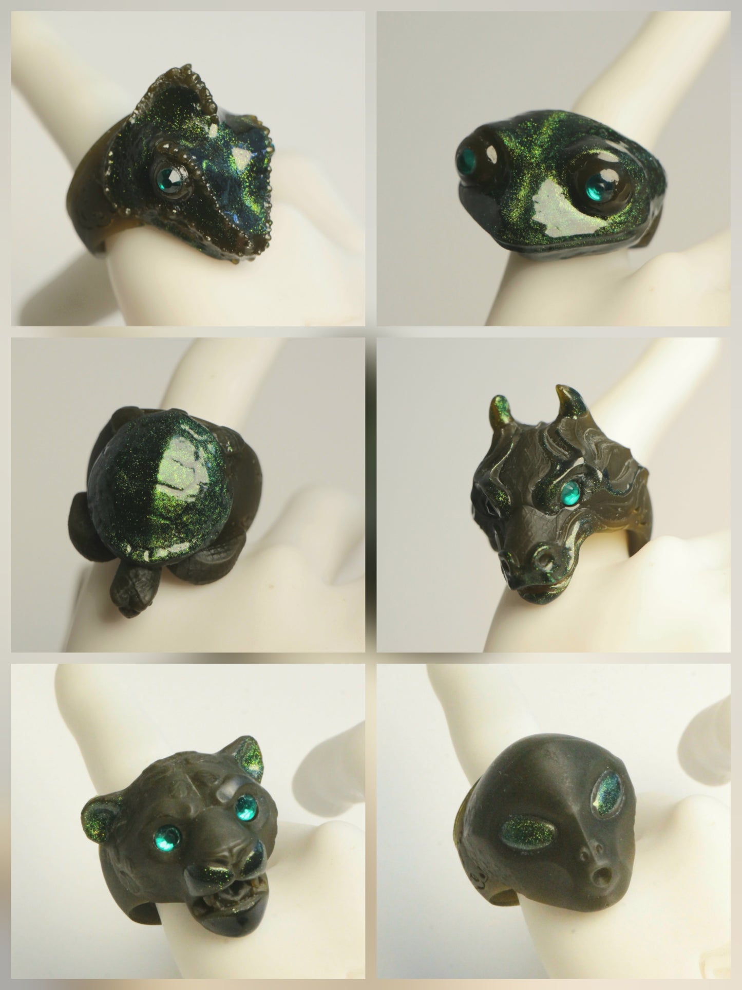 Anillos Verde Oliva