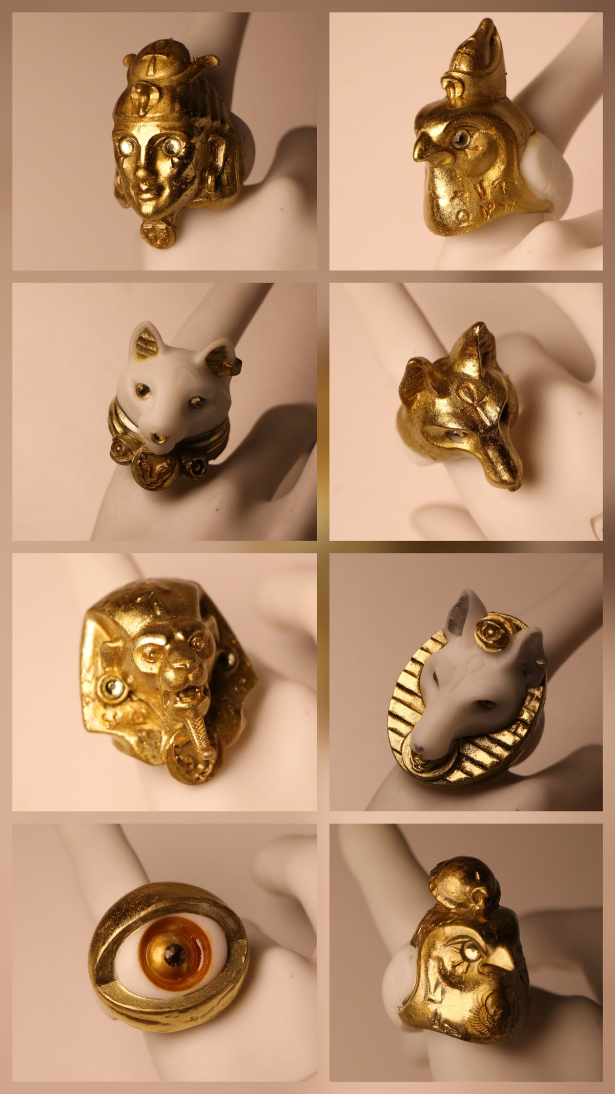 Anillos Egipcios Policromático