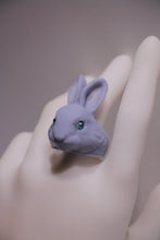 Cargar imagen en el visor de la galería, Anillos gris Sólido texturizado
