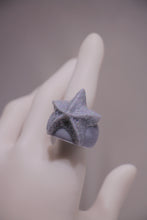 Cargar imagen en el visor de la galería, Anillos gris Sólido texturizado
