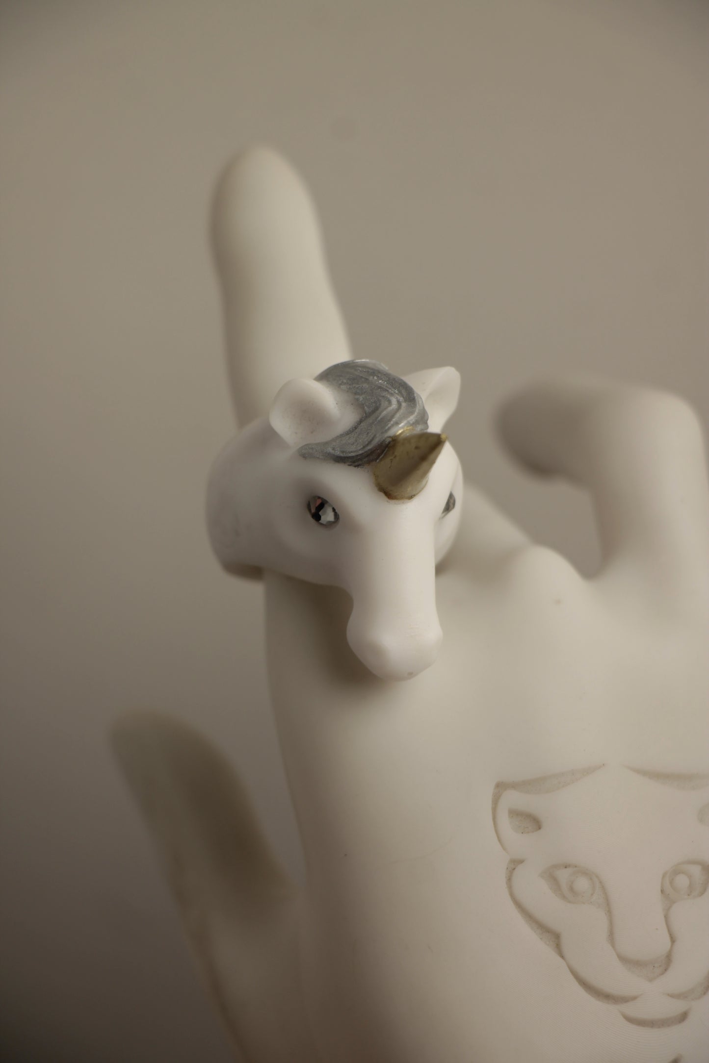 Anillos blanco/Dorado/Plata