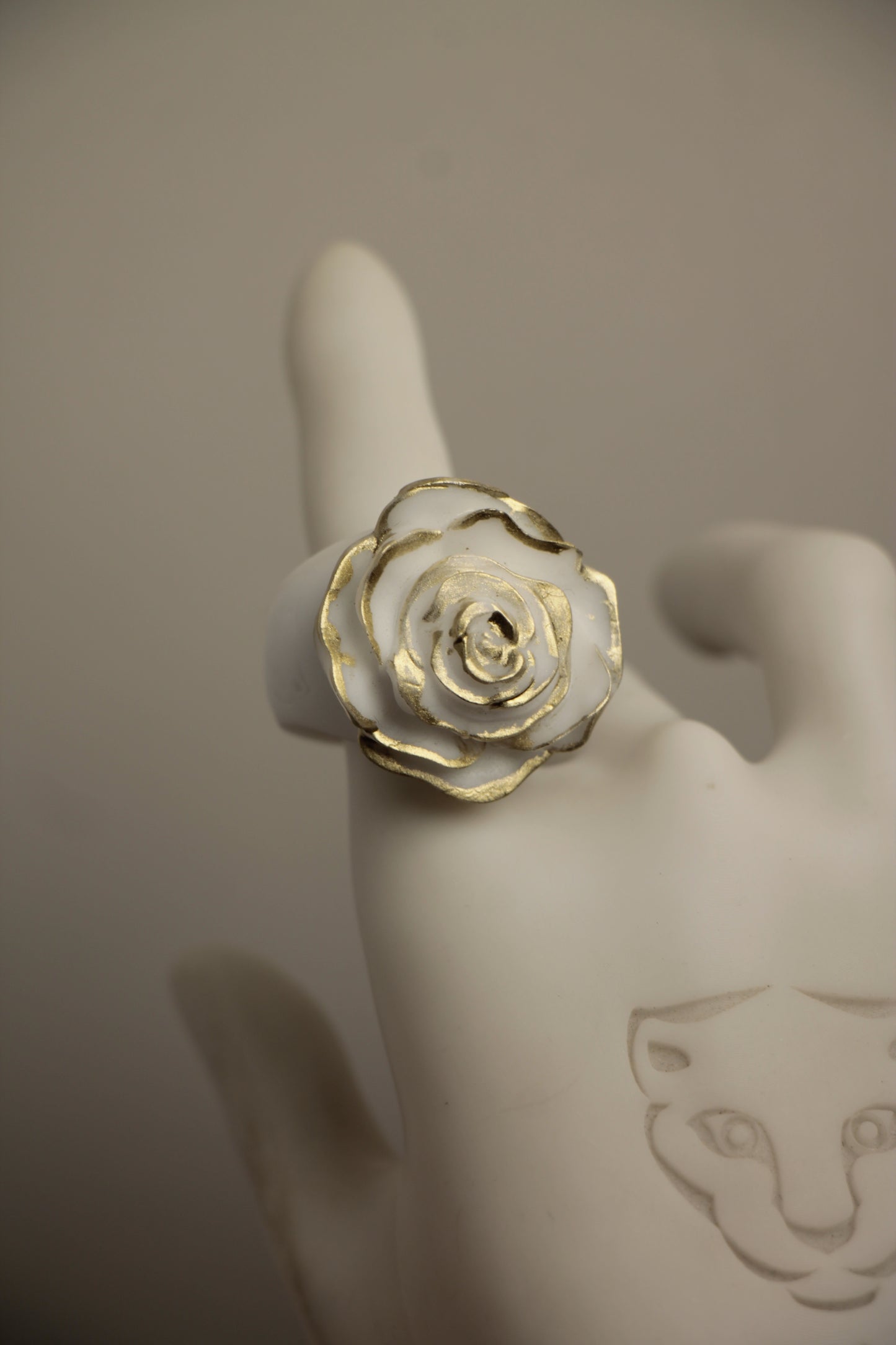Anillos blanco/Dorado/Plata