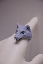 Cargar imagen en el visor de la galería, Anillos gris Sólido texturizado
