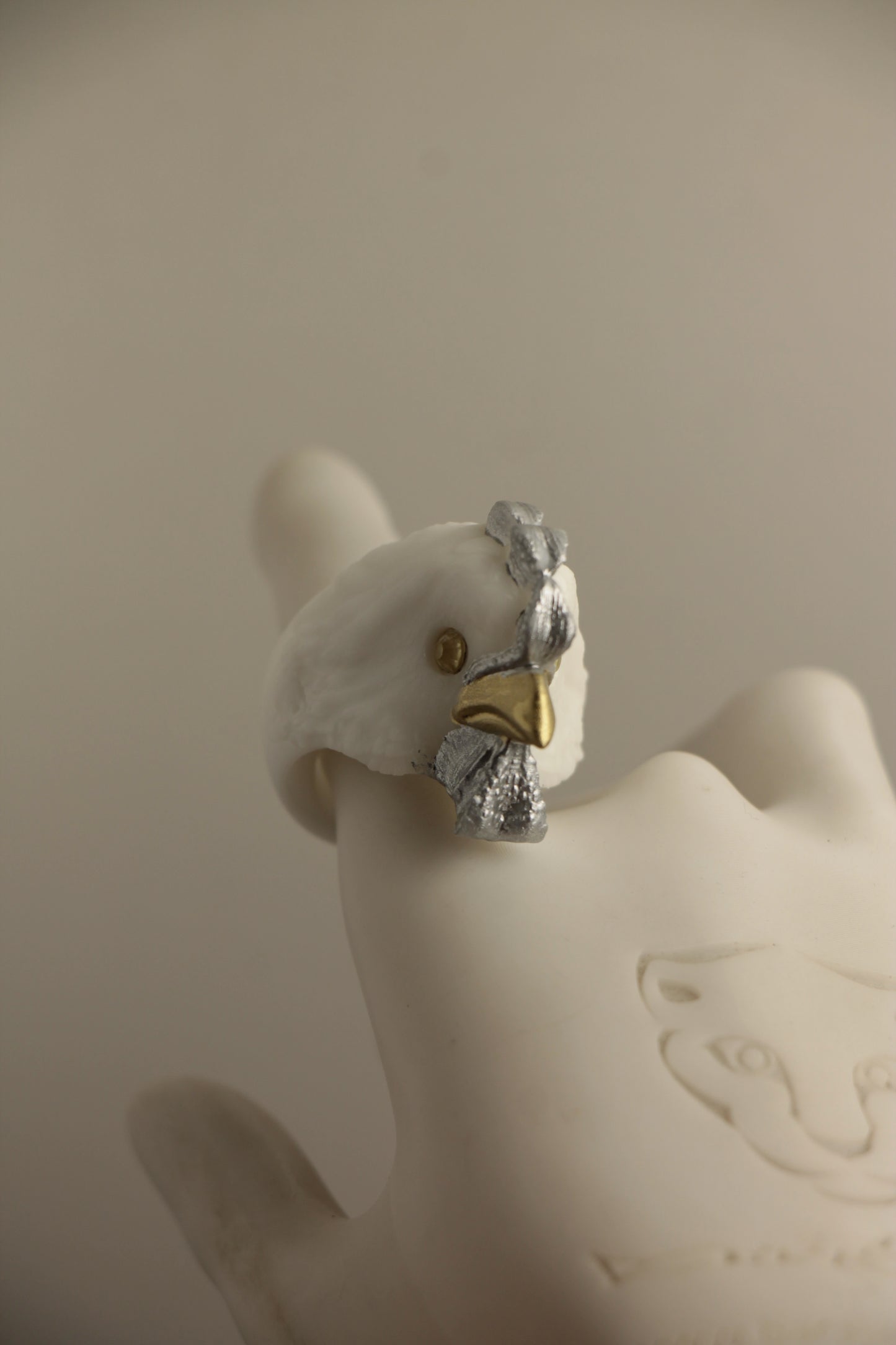 Anillos blanco/Dorado/Plata