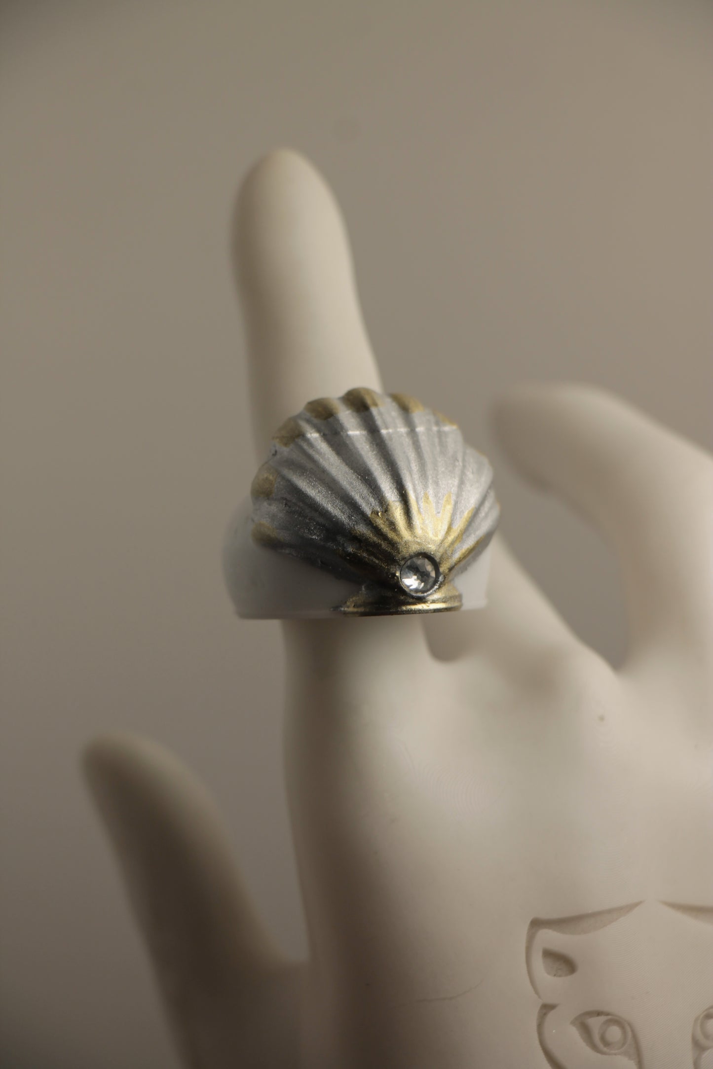Anillos blanco/Dorado/Plata