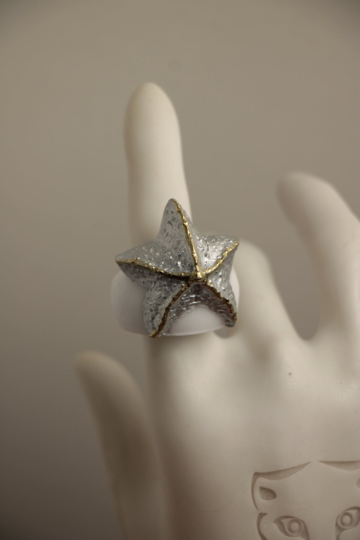 Anillos blanco/Dorado/Plata