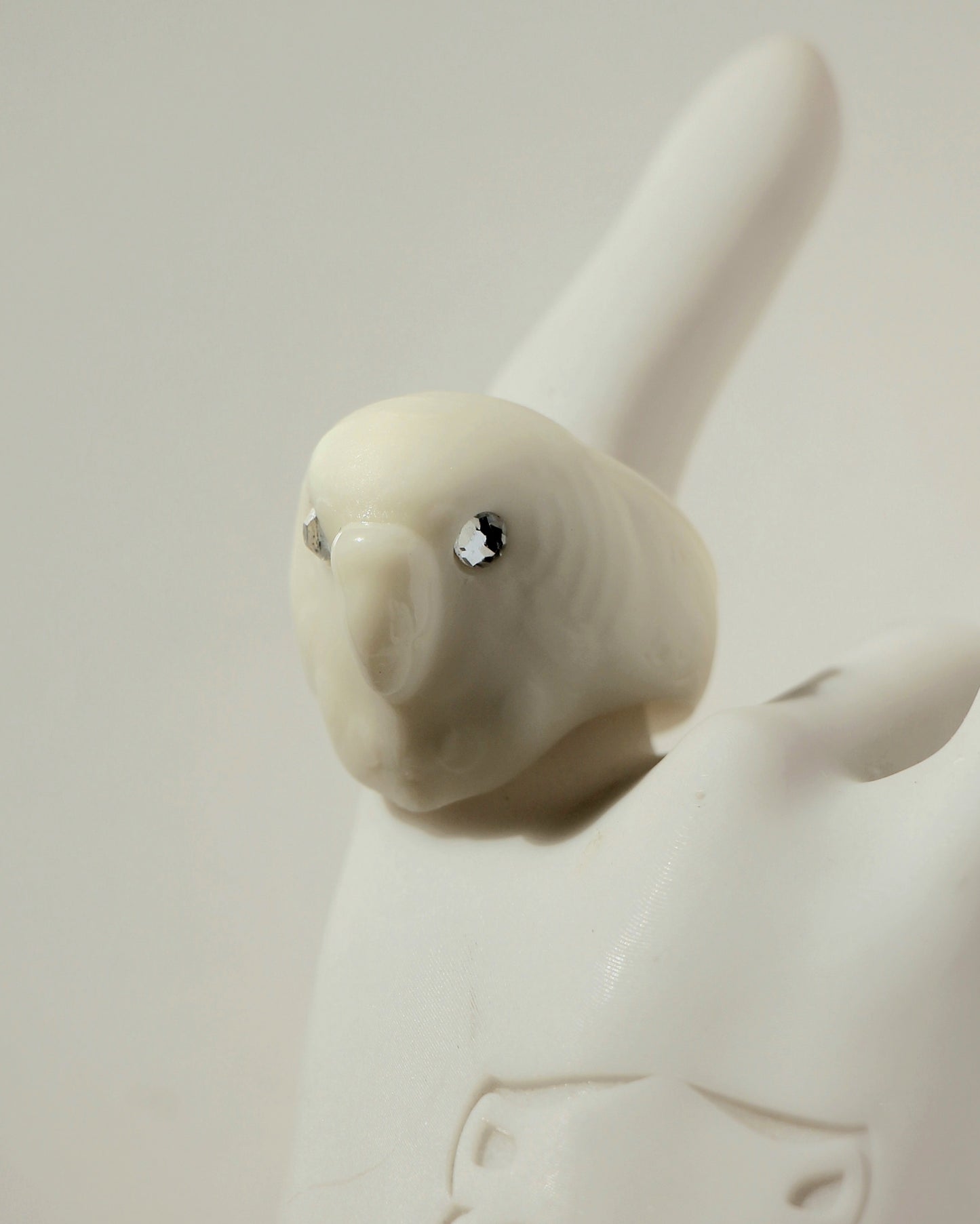 Anillos blanco Monocromáticos