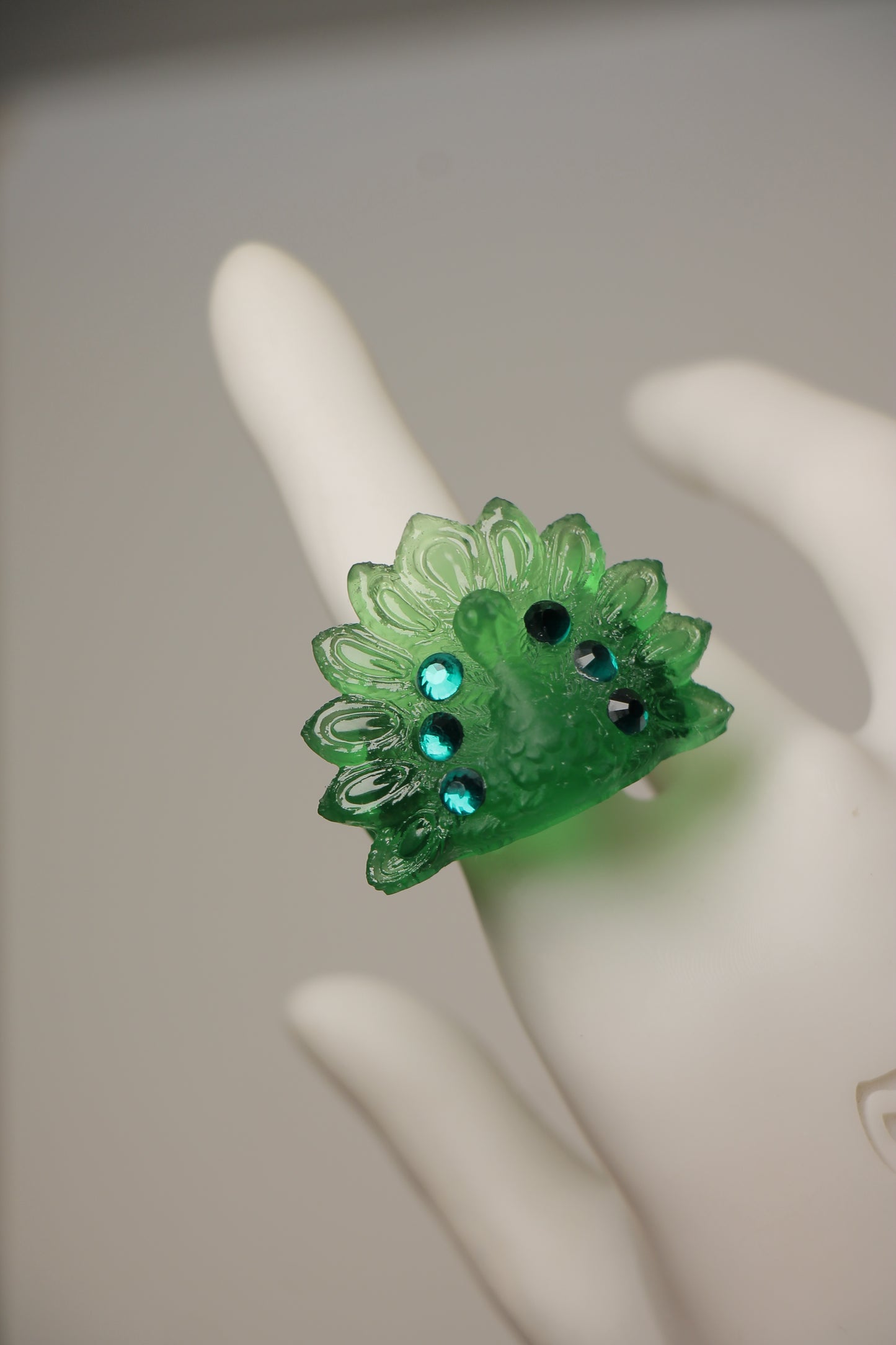 Anillos verde Menta