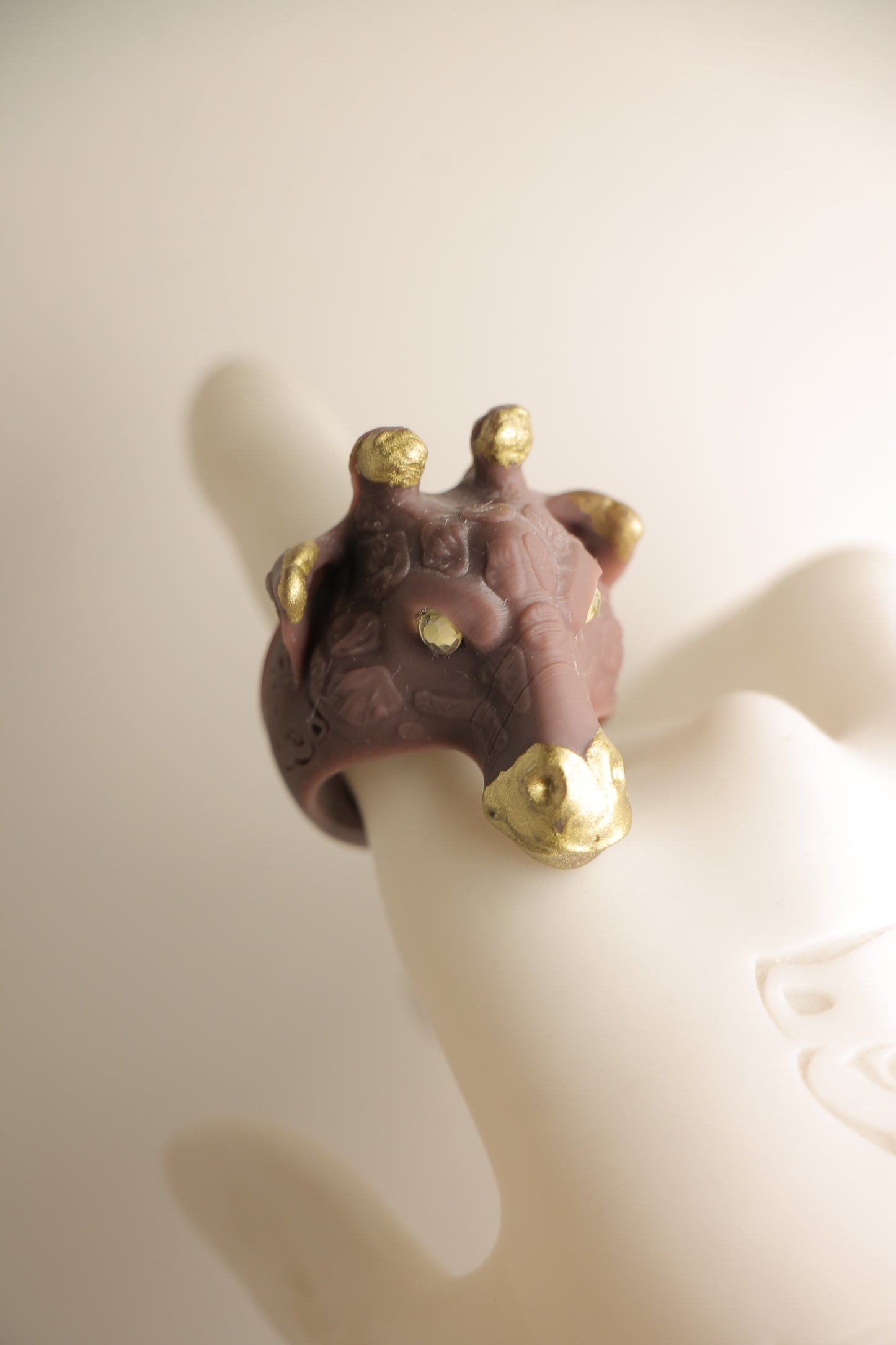 Anillos  Chocolate oro