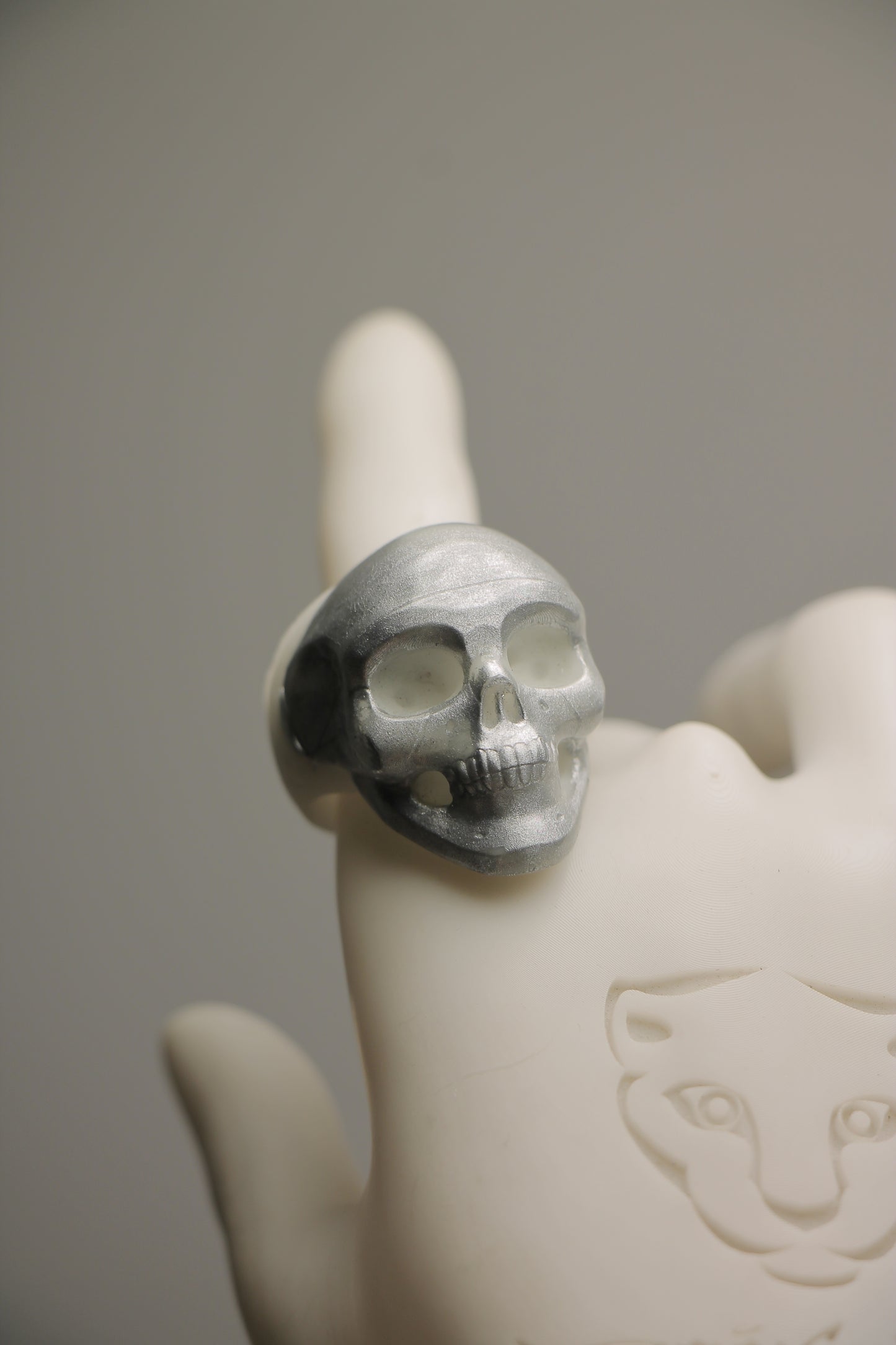 Anillos Blanco plateado